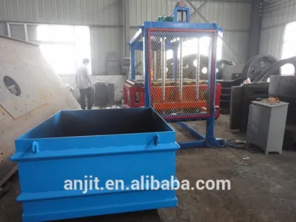 Anti-fore lightweight concrete block machine