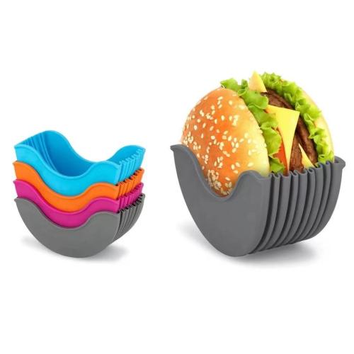 Kitchen Tools Silicone Burger Holder