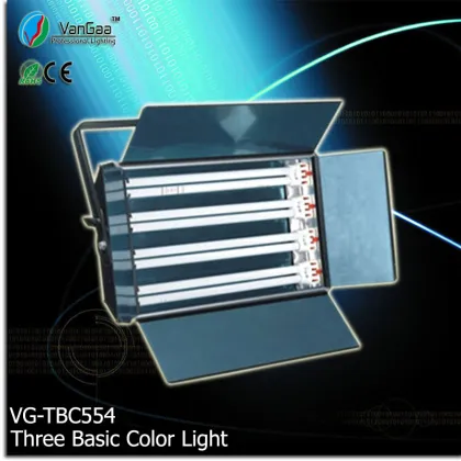 Three Basic-Color Light/Kino Flo Bank (VG-TBC554)