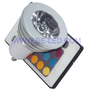 RGB GU10 Epistar LED Spot Lights