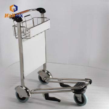 stainless steel Airport Luggage trolley