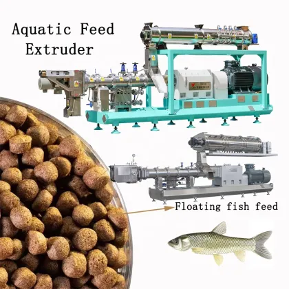 Milkfish Floating Feed Making Machine: Sinking Fish Feed Extruder for Sturgeon, Salmon, Eel, Tilapia