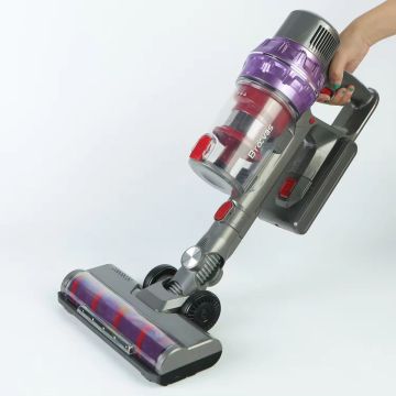 BROTEC Teleskopreiniger mit LED -Licht, Zyklon -Vakuum, 20 kPa, 380W