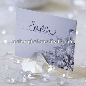 Grand crystal card holder