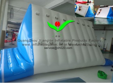 Water obstacle sports PVC Tarpaulin WG71 inflatable water climbing side mountain