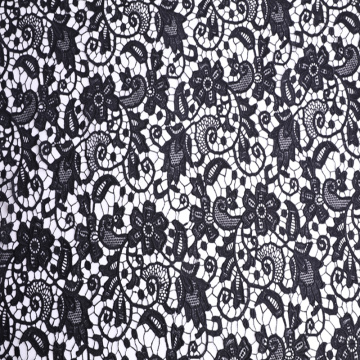 Fancy Design Chemical Lace Fabric For Woman Garment