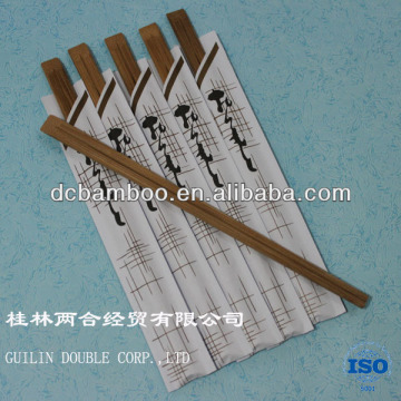 Factory specializing in the production of Disposable brown carbonized bamboo chopsticks