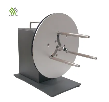 Flying Man Automatic Label Rewinder Machine