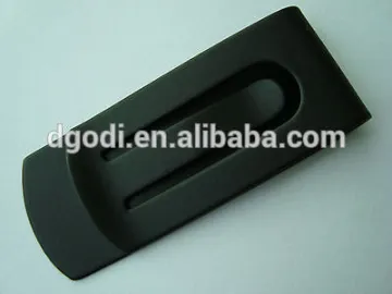 black oxide metal belt clip and blank money clip