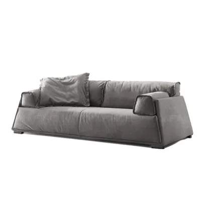 Grey Cloth upholstered sofa comfortable bolia sofa