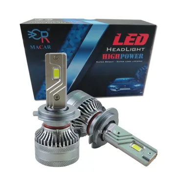 MACAR 60W CSP 3570 LED Headlight H1 H4 H7 H8 H11 Super White Car LED Bulb