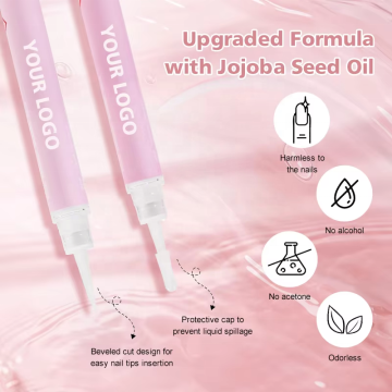 Custom Logo New Press on Nail Wraps Debonder 3ml - Wearable Nail Extensions Glue Remover Pen for Nail Art