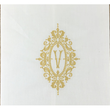 Dinner Napkins White Linen handkerchief embroidery