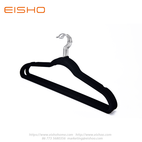 EISHO Home Collection - Perchas de terciopelo de primera calidad para ropa