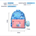 Outdoor lightweight 300DPU printed children's backpack