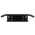 Off-road license plate frame auxiliary light stand