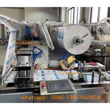 Ispackspåsillverkning och tätningsmaskin