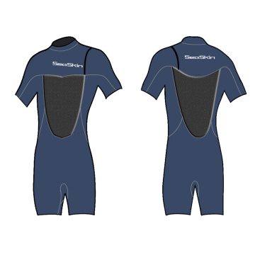 Seaskin 2mm Zipperless Shorty Wetsuit For Men