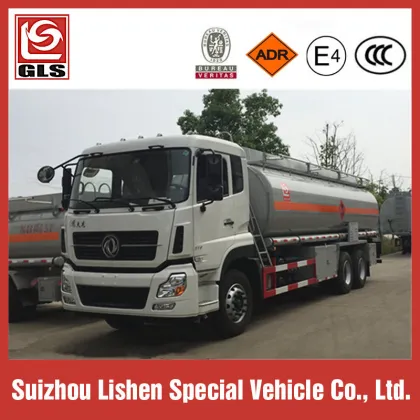 6X4 Dongfeng 26000L Fuel Tanker Vehicles