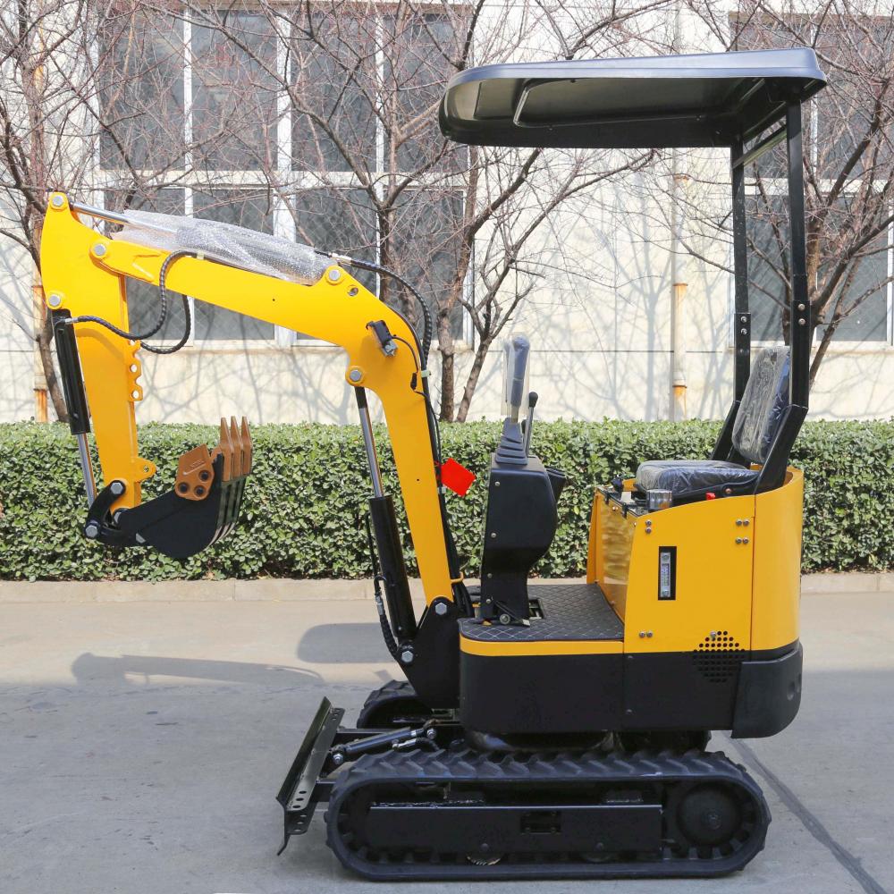 0.8ton micro mini construction excavator with free bucket