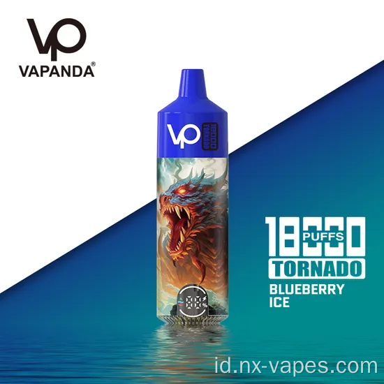Vapanda Tornado 18000 Puff Vape Puff Grosir