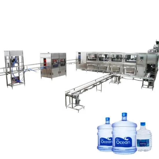 China Full Automatic 5 Gallon Pure Water Bottling Production Line Machine