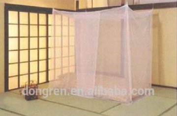 Full size portable Rechteckiges Insektizid Behandeltes Quadrat Moskitonetz für Doppelbett