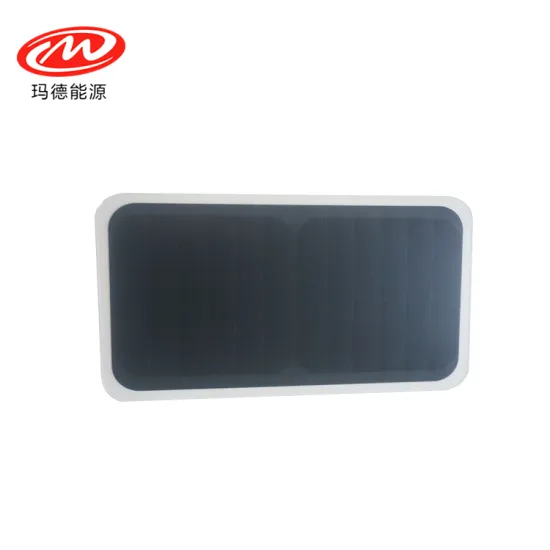 6V/6W Lightweight Semi-Flexible Solar Panel for Portable Foldable Solar Charger Bags