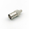 BNC Female Crimp Solder RF Coaxial Connector