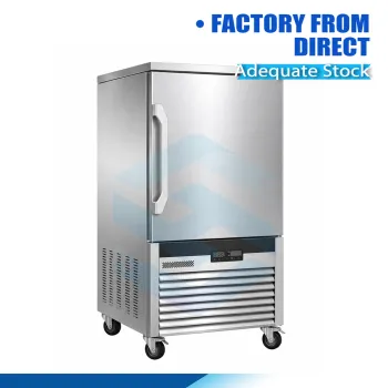 Stainless commercial blast freezer cabinet