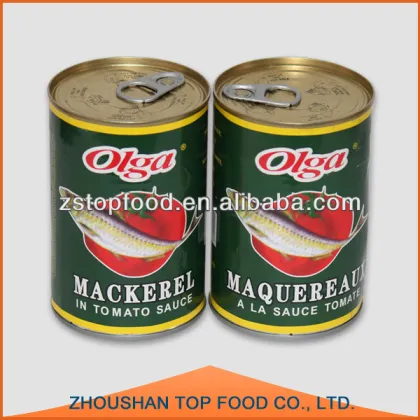 canned mackerel fish