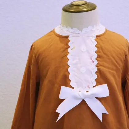 Toddler Girls Autumn Clothes Long Sleeve Dress