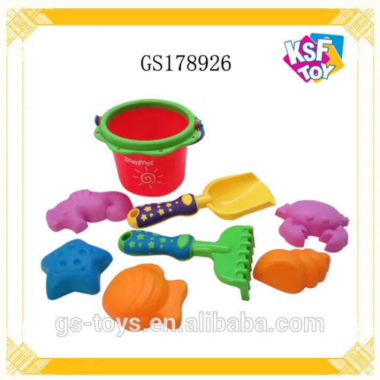 Plastic Beach Sand Molds Kids Toy Summer Beach Set