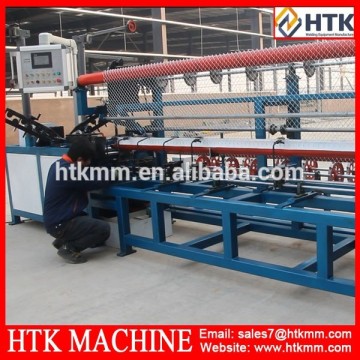 Automatic chain link fence/chain link fence making machine