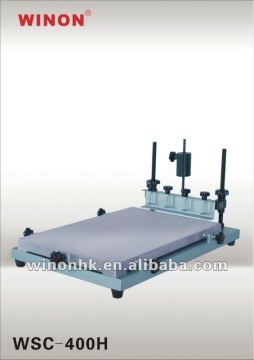 WSC-400H WINON Manual Flat Screen Printer