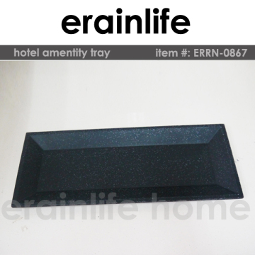 Erainlife hotel accessories resin towel tray