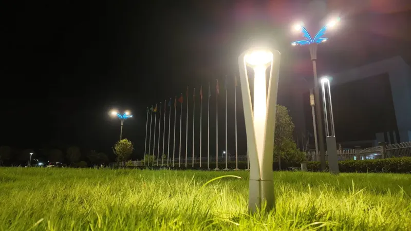Solar-Powered LED Street Light with CCTV Camera