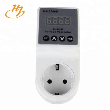 LCD Display 15A-30A Fireproof Voltage Protector