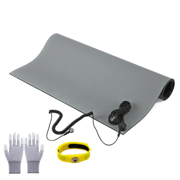 OEM Safe Work ESD Silicone Wrist Band & Anti-Static Mat Kit