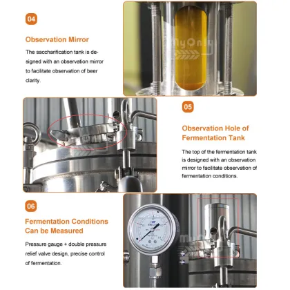 1 Bbl Electric Draft Beer Brewery System - Small Beer Brew Machine Price