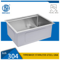 Stainless Steel Single Bowl Ledge Bar Kitchen Sink