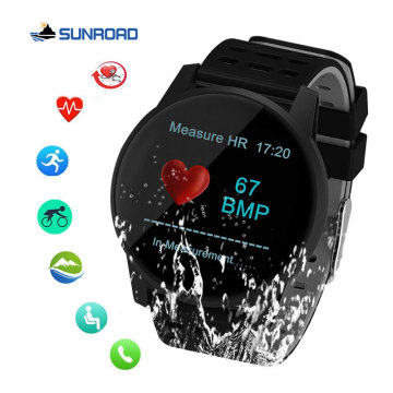 Sonnenladung intelligente Herzfrequenzsportuhr mit GPS -Tracking