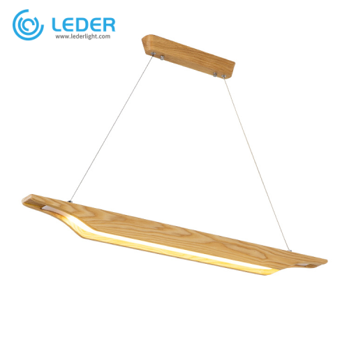 LEDER Modern Chrome Pendant Light