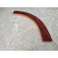 Wood grain bending aluminium profile