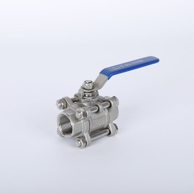Stainless Steel 3PC Ball Valve (1)