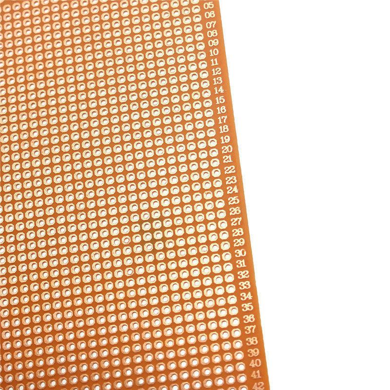 New Electric Unit 1pcs 10cm x 22cm Single Side Copper Prototyping Paper PCB Printed Circuit Board Prototype Breadboard #MK-6
