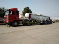 19m3 21ton Sulfuric axit phân phối xe tăng Trailers