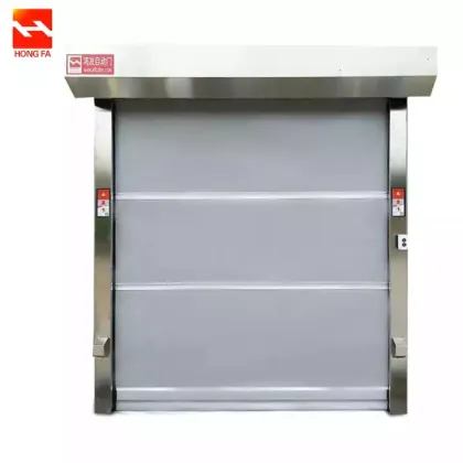 Industrial PVC Fabric Rapid Roller Shutter Door