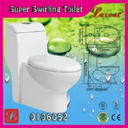 Plushy shampooing room siphonic wc Toilet