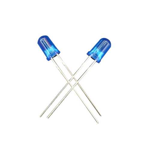 Light Emitting Diode In-line LED f5 blue high power lamp beads Factory